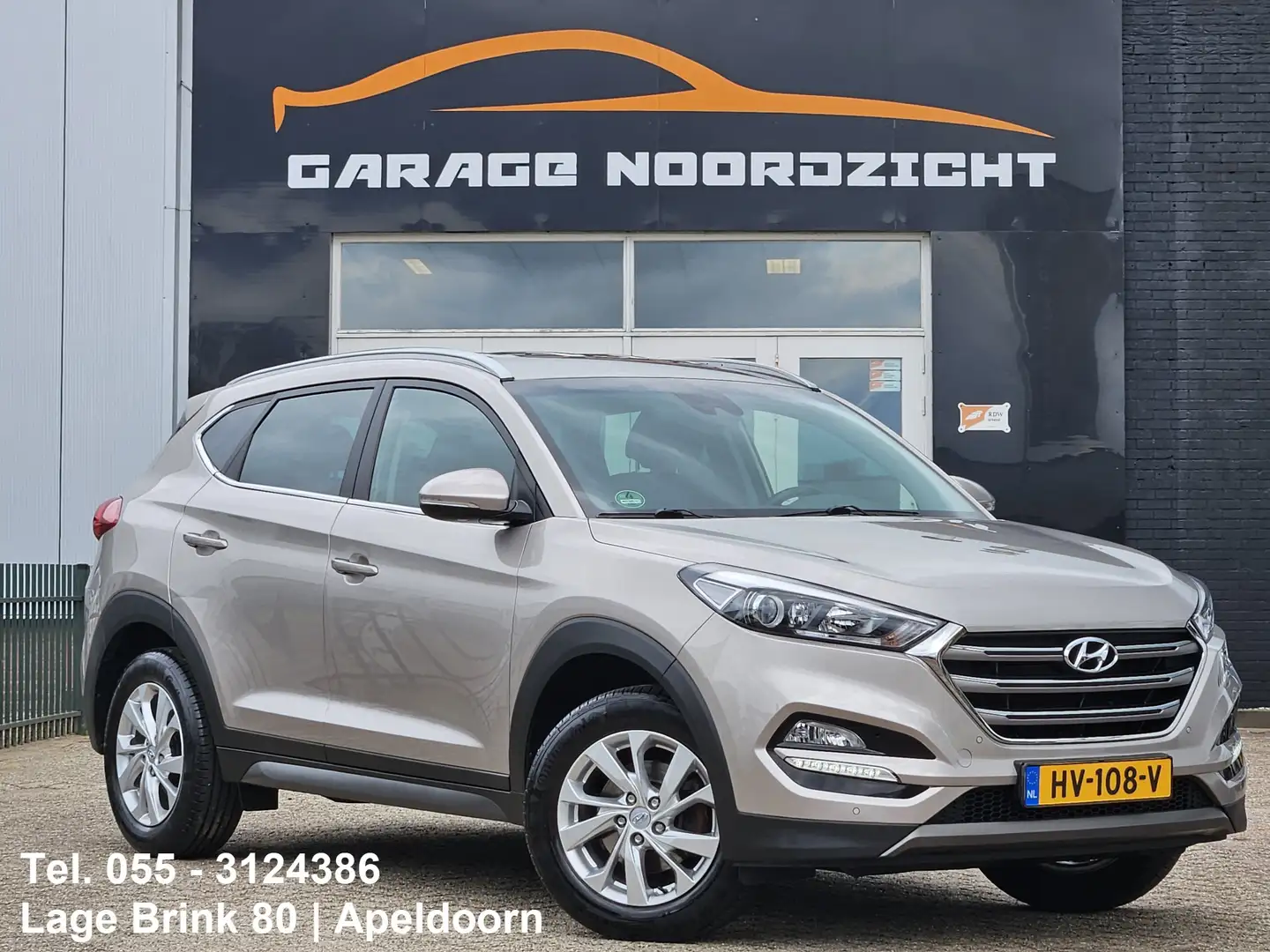 Hyundai TUCSON 1.6 GDi Comfort NAVIGATIE|CAMERA|CRUISE CONTROL|EC Beige - 1