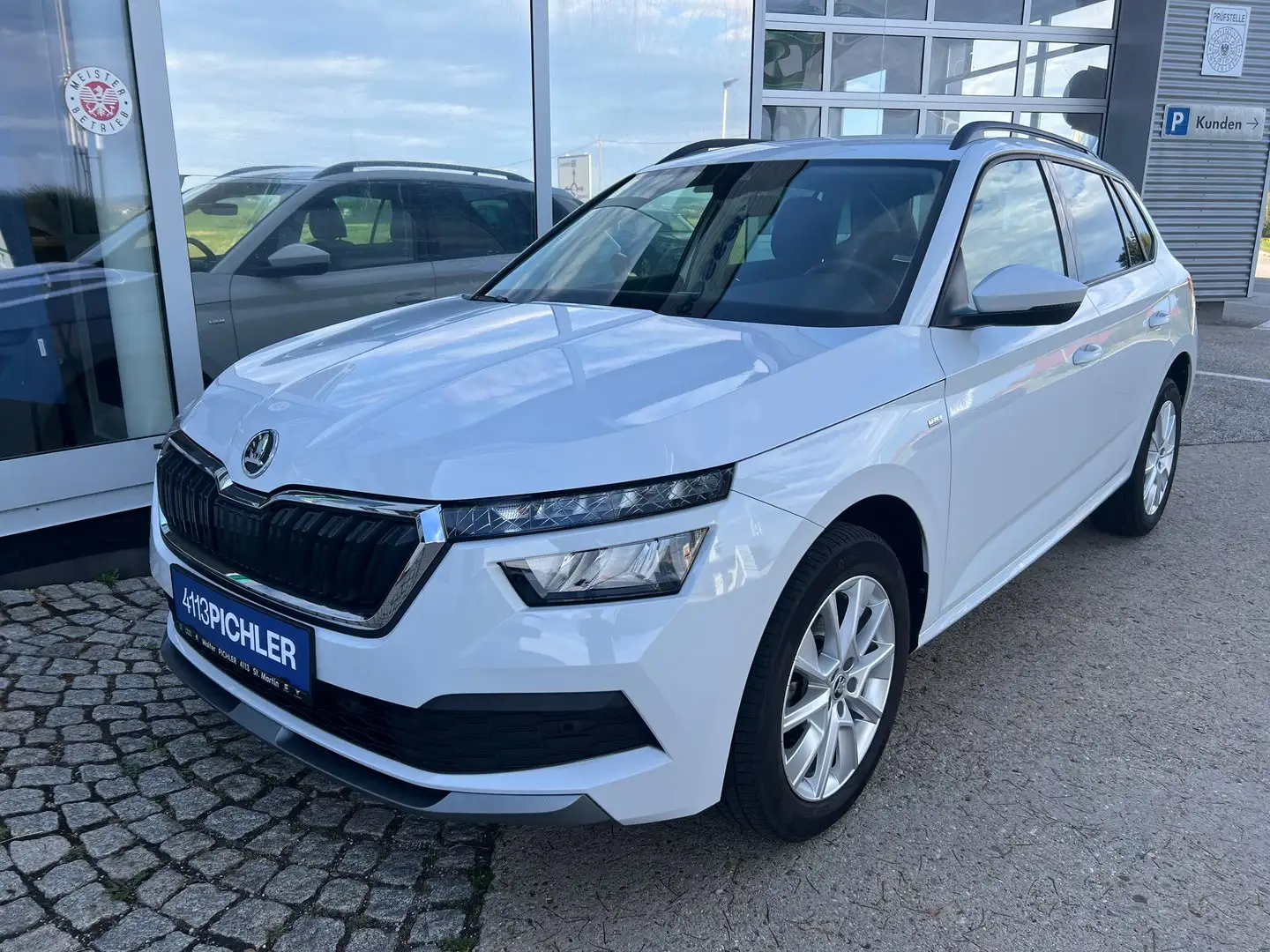 Skoda Kamiq Ambition TSI Weiß - 1