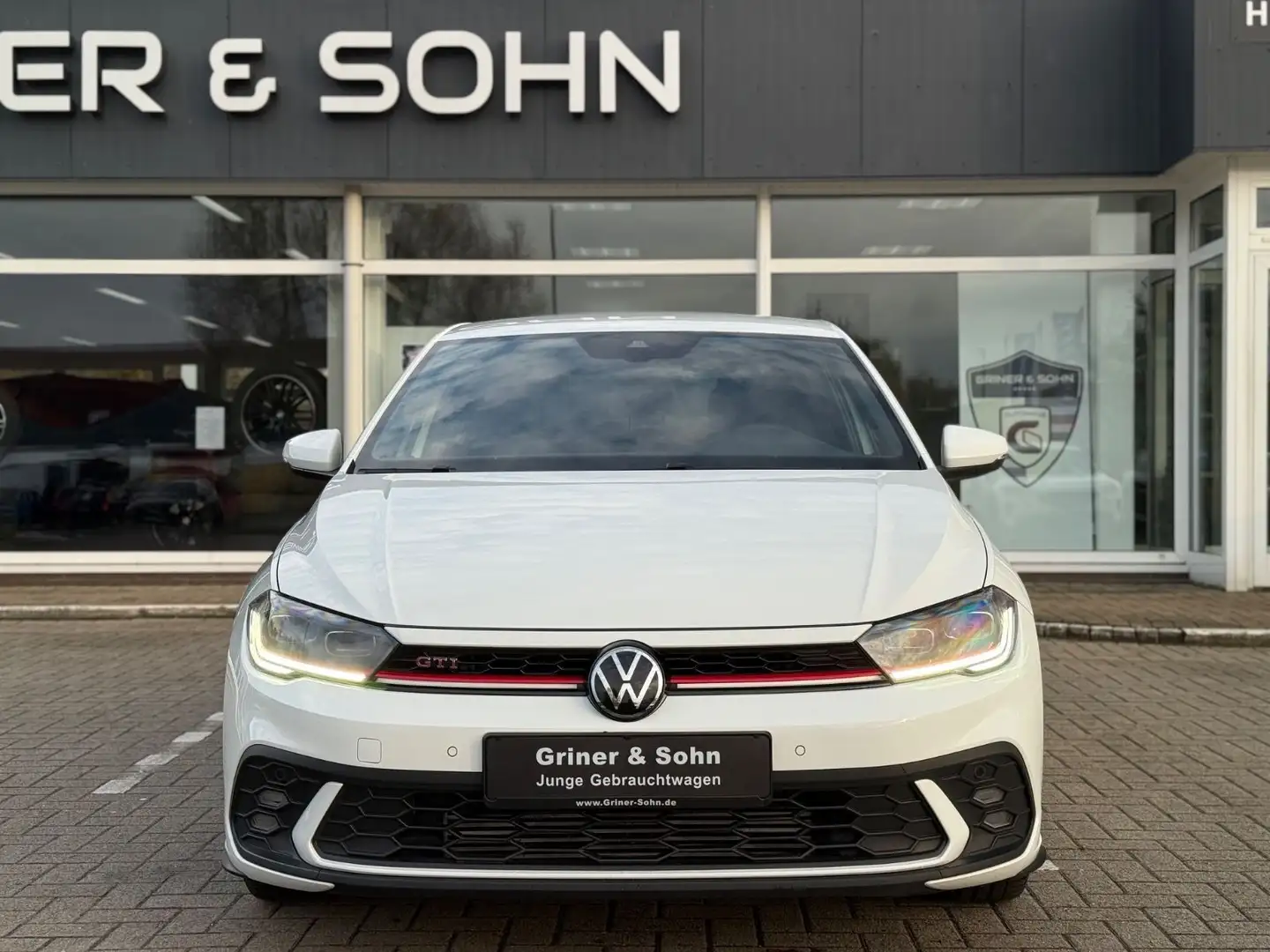 Volkswagen Polo VI GTI,Matrix,ACC,Lane,T-Winkel,3,99% Weiß - 2