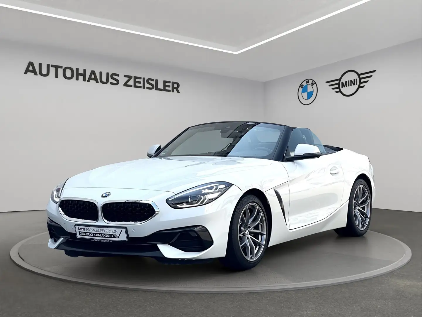 BMW Z4 sDrive20i Automatik Leder Navi PDC Tempomat Weiß - 1