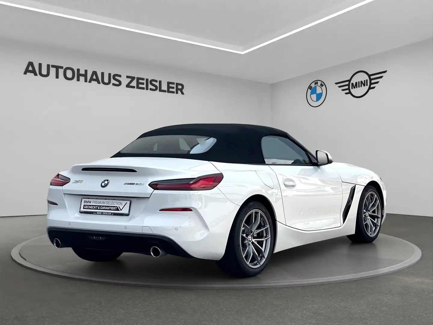 BMW Z4 sDrive20i Automatik Leder Navi PDC Tempomat Weiß - 2