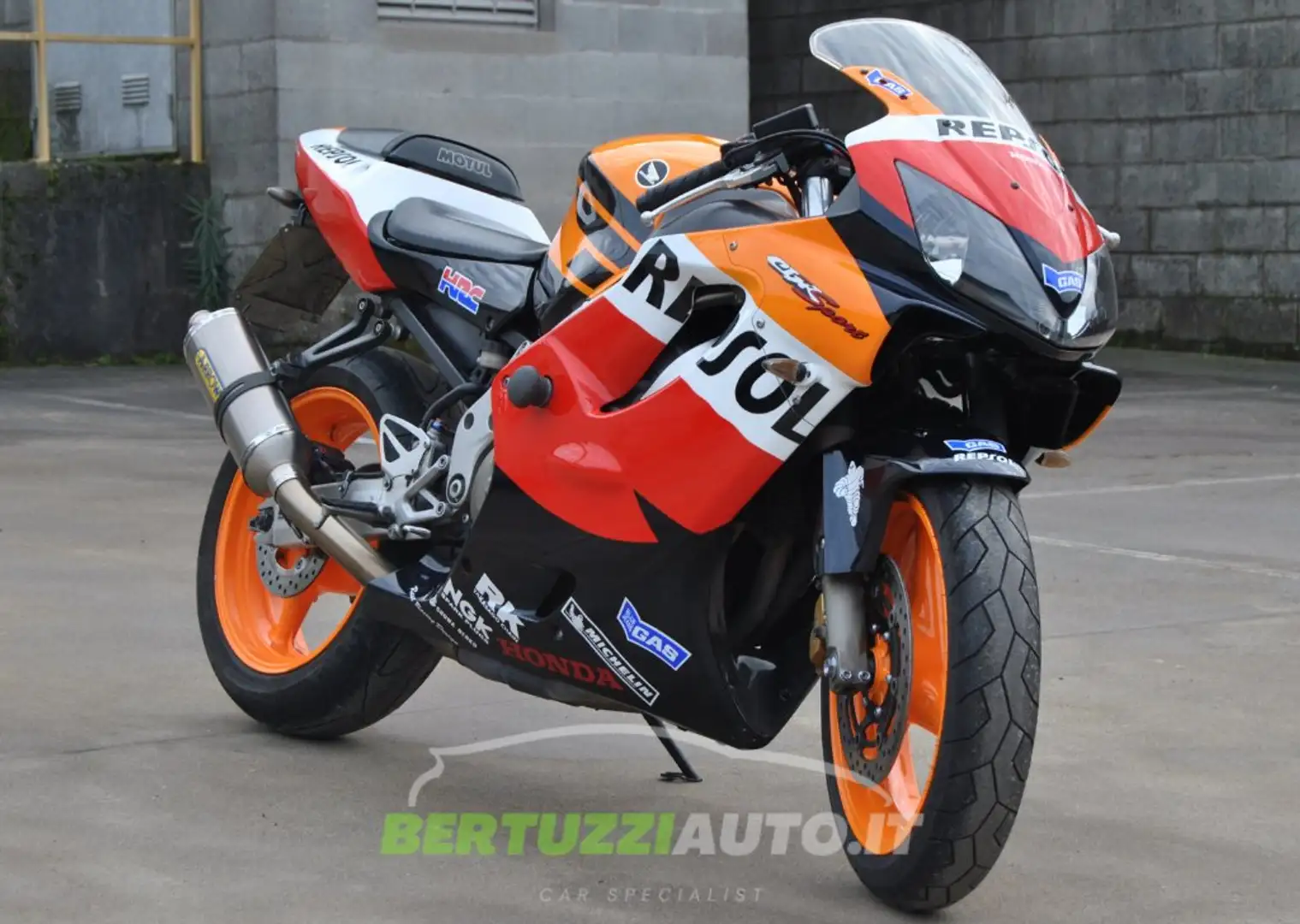 Honda CBR 600 CBR 600F SPORT LIVREA REPSOL ORIGINALE Orange - 2