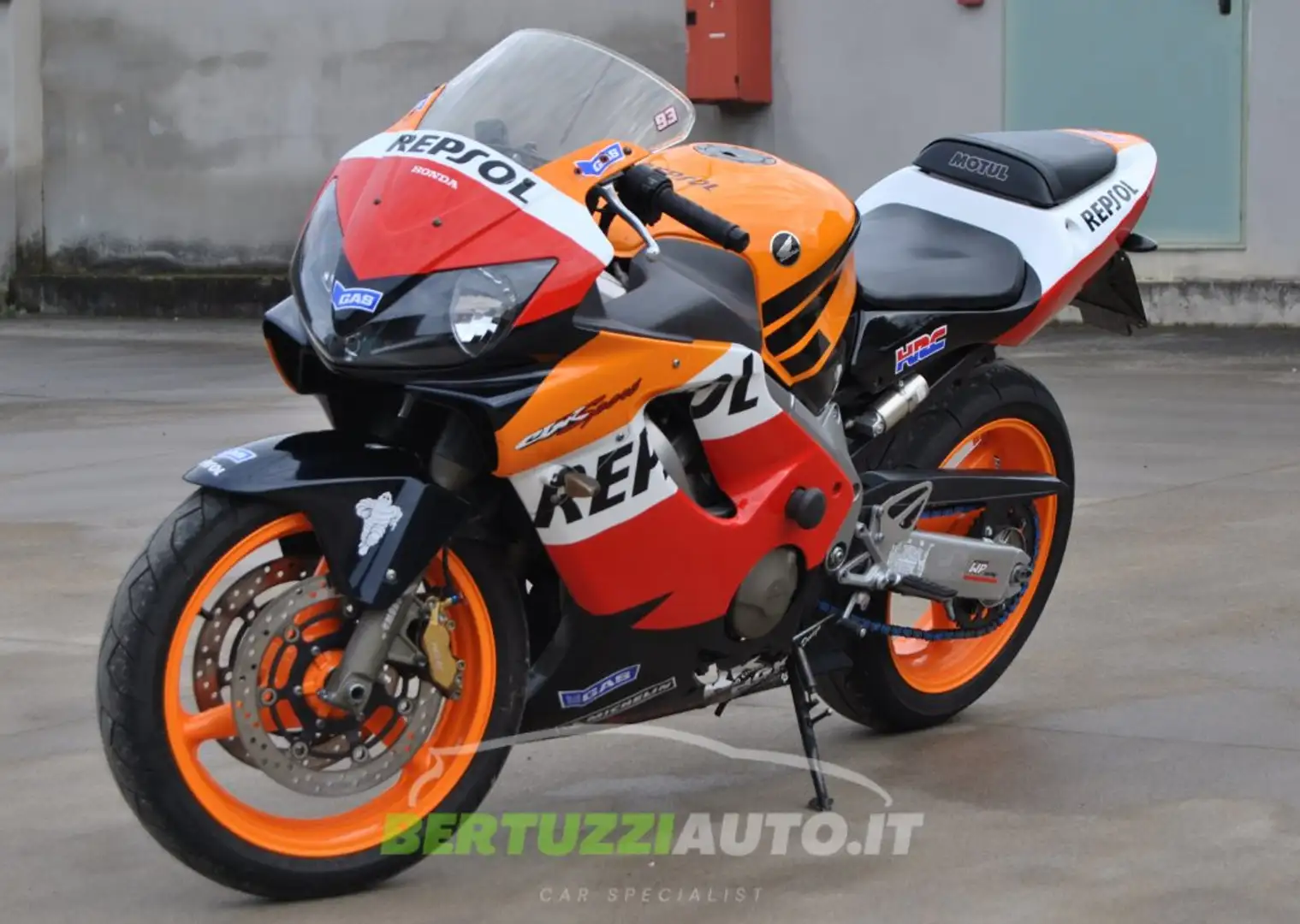 Honda CBR 600 CBR 600F SPORT LIVREA REPSOL ORIGINALE Orange - 1