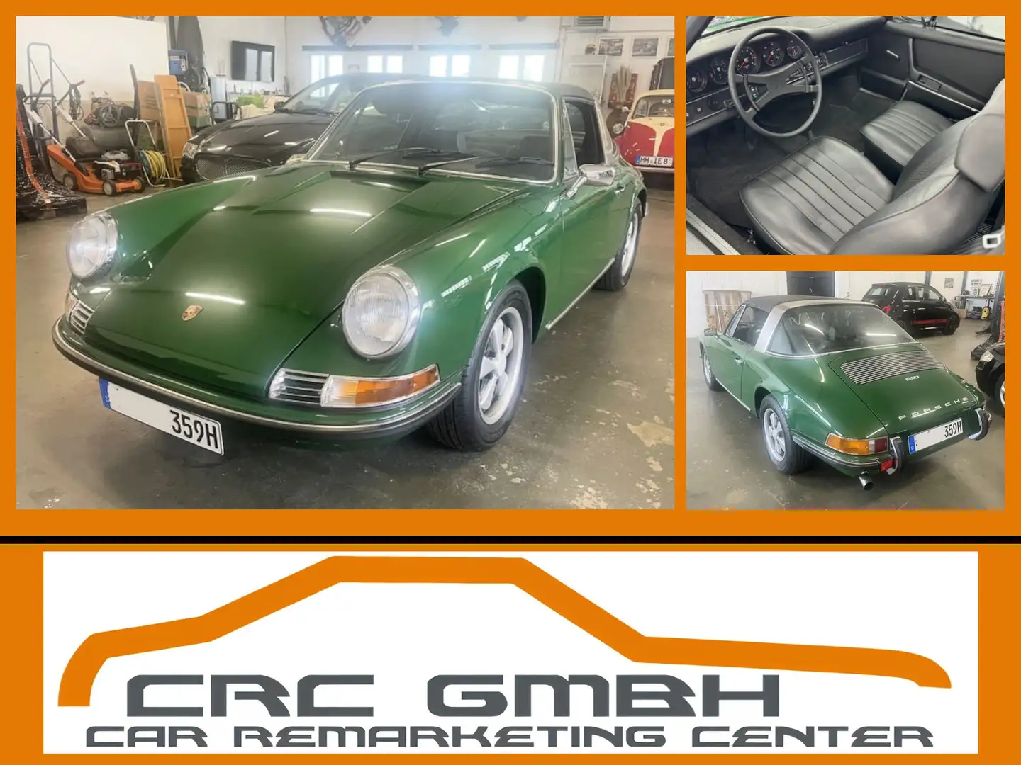 Porsche 911 T Targa 1- Grün - 1