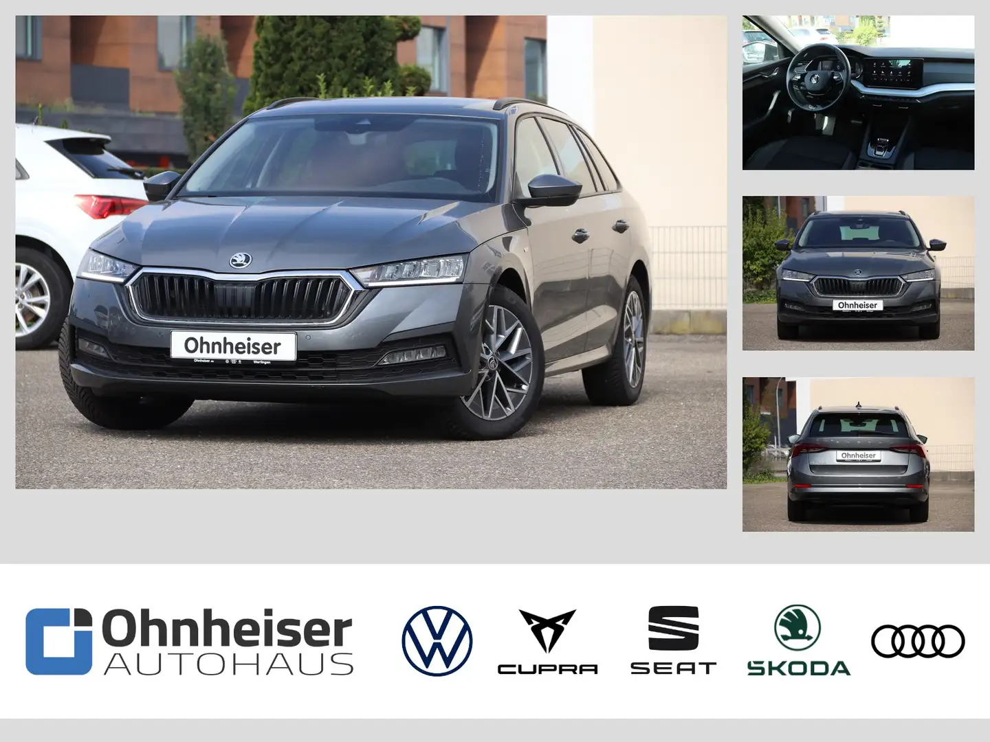 Skoda Octavia Combi 2.0 TDI DSG Ambition AHK*NAVI*ACC*SH Grau - 1