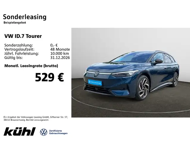 Volkswagen ID.7 210 kW Pro AHK,Wärmepumpe,LM20,Black