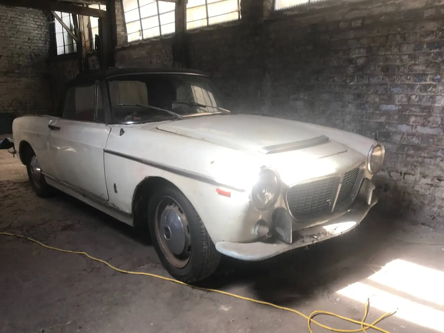 Fiat 1500 1500 S OSCA Cabriolet Pininfarina - 118S Weiß - 1