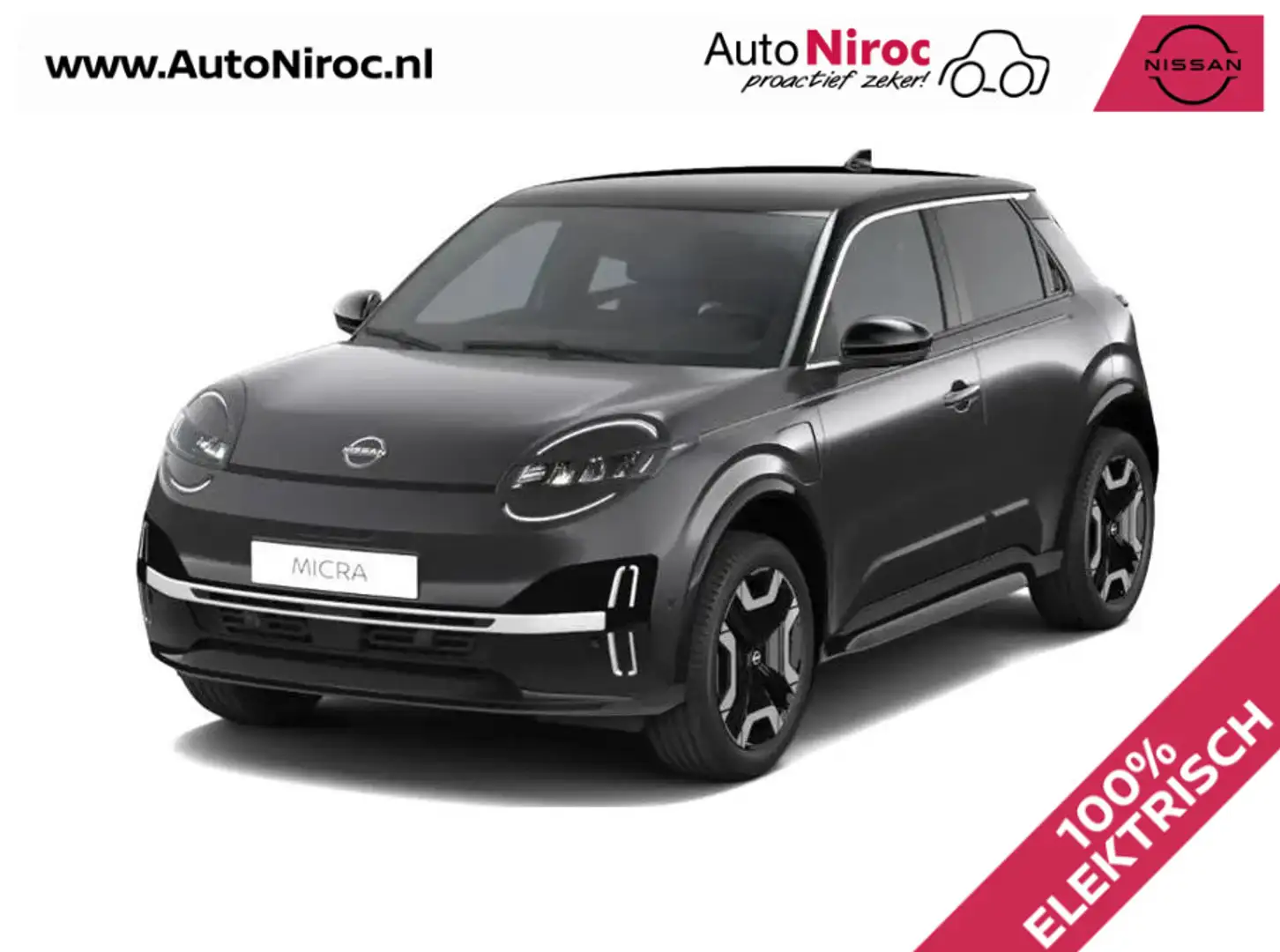 Nissan Micra ADVANCE 40 kWh | TWO-TONE | WORDT VERWACHT | NU IN Grijs - 1
