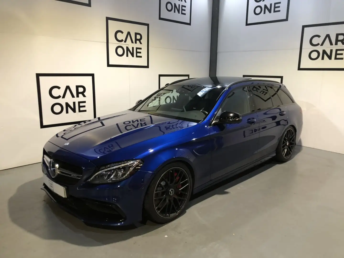 Mercedes-Benz C 220 Estate 63 AMG S 7G Plus Bleu - 2