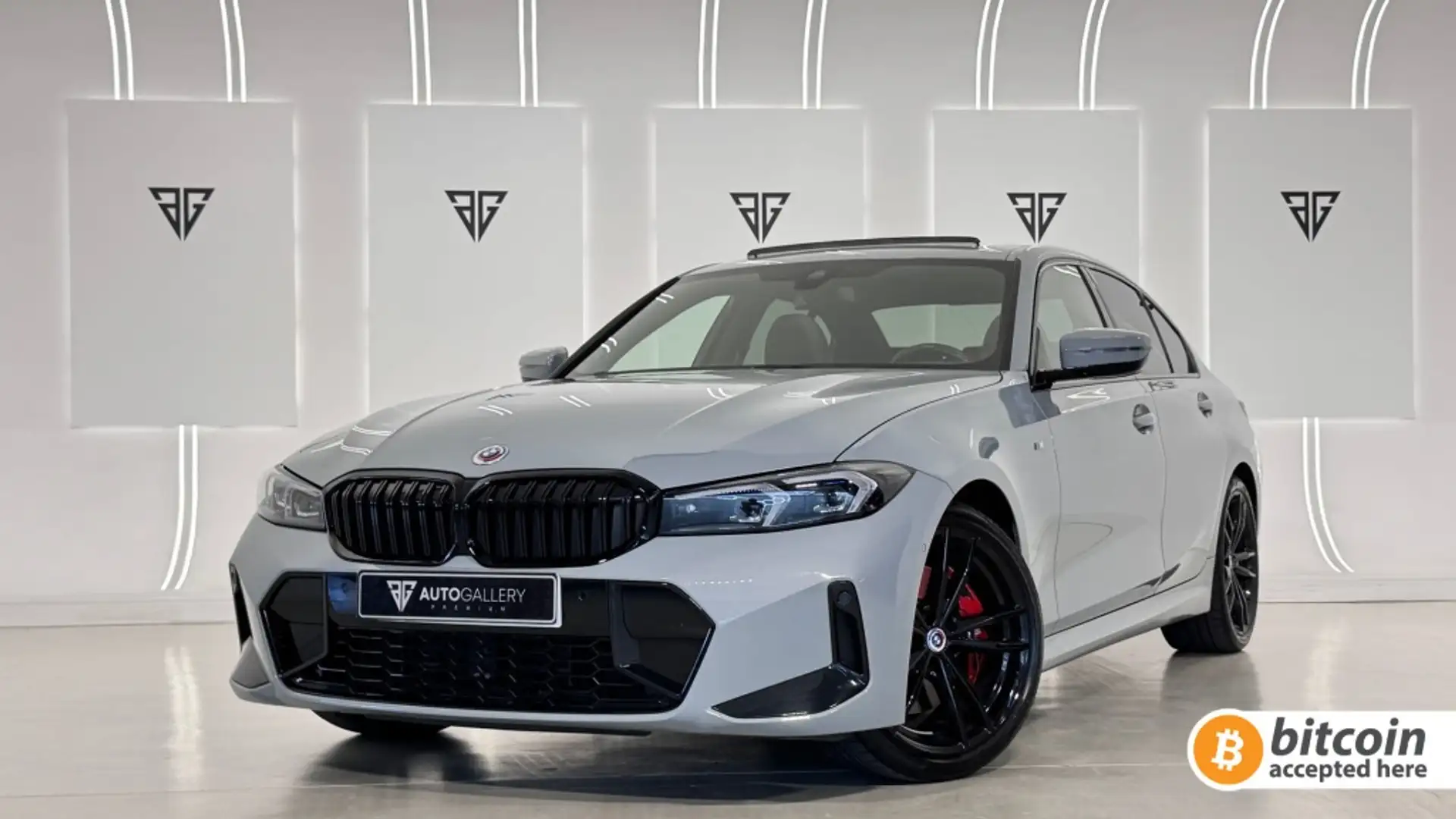 BMW 318 318dA M Sport Pro Gris - 1