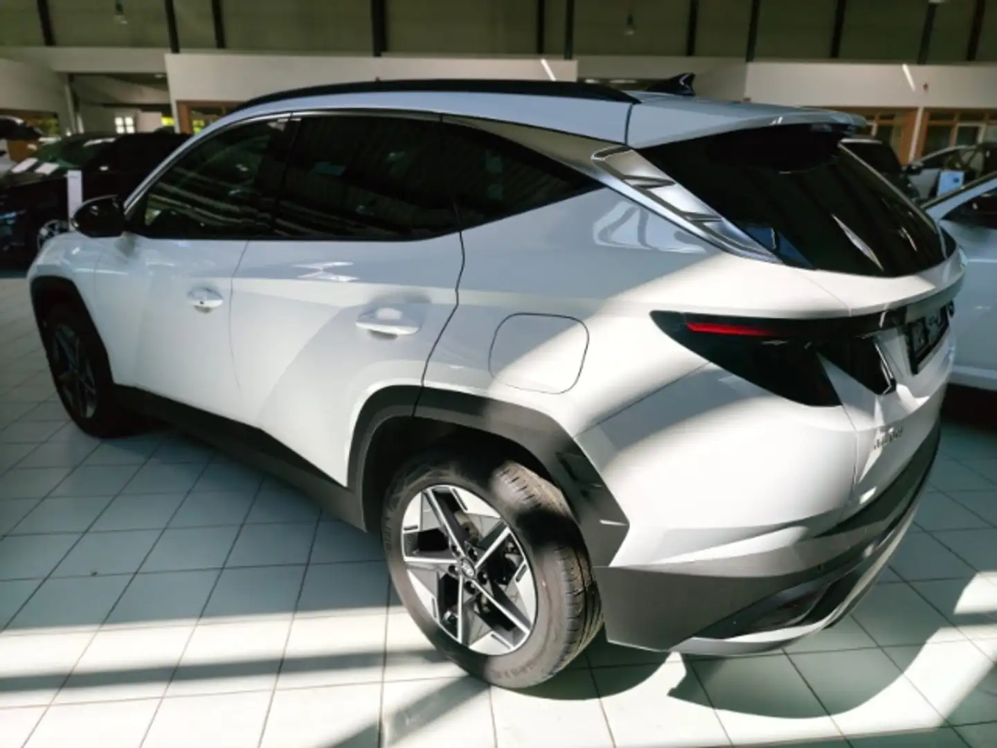 Hyundai TUCSON Hyundai FL (MY25) 1.6 T-GDI (160 PS) 48V 7-DCT 2WD Weiß - 2