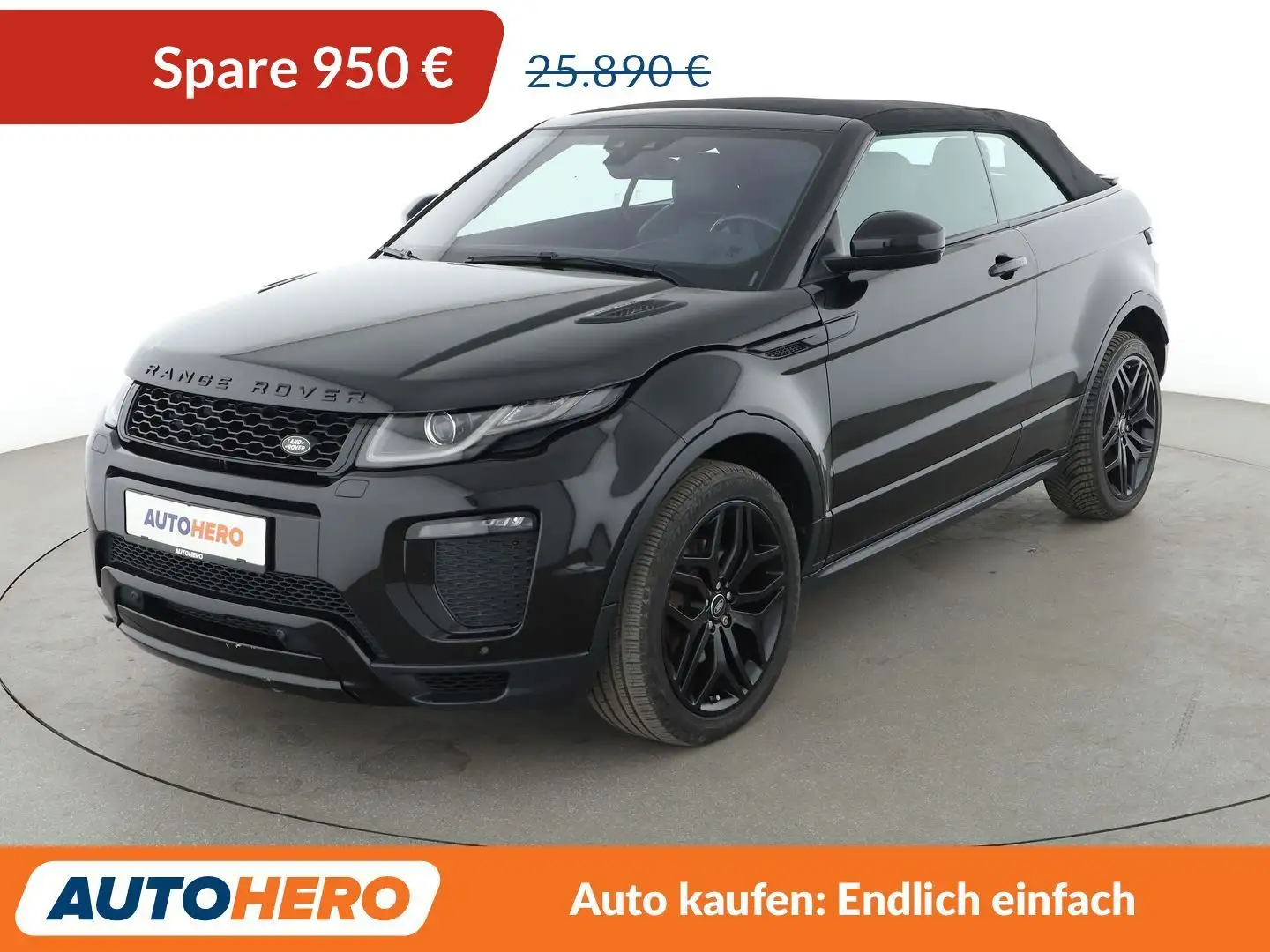 Land Rover Range Rover Evoque 2.0 Td4 HSE Dynamic Aut.*NAVI*CAM*XENON*SHZ*PDC* Schwarz - 1