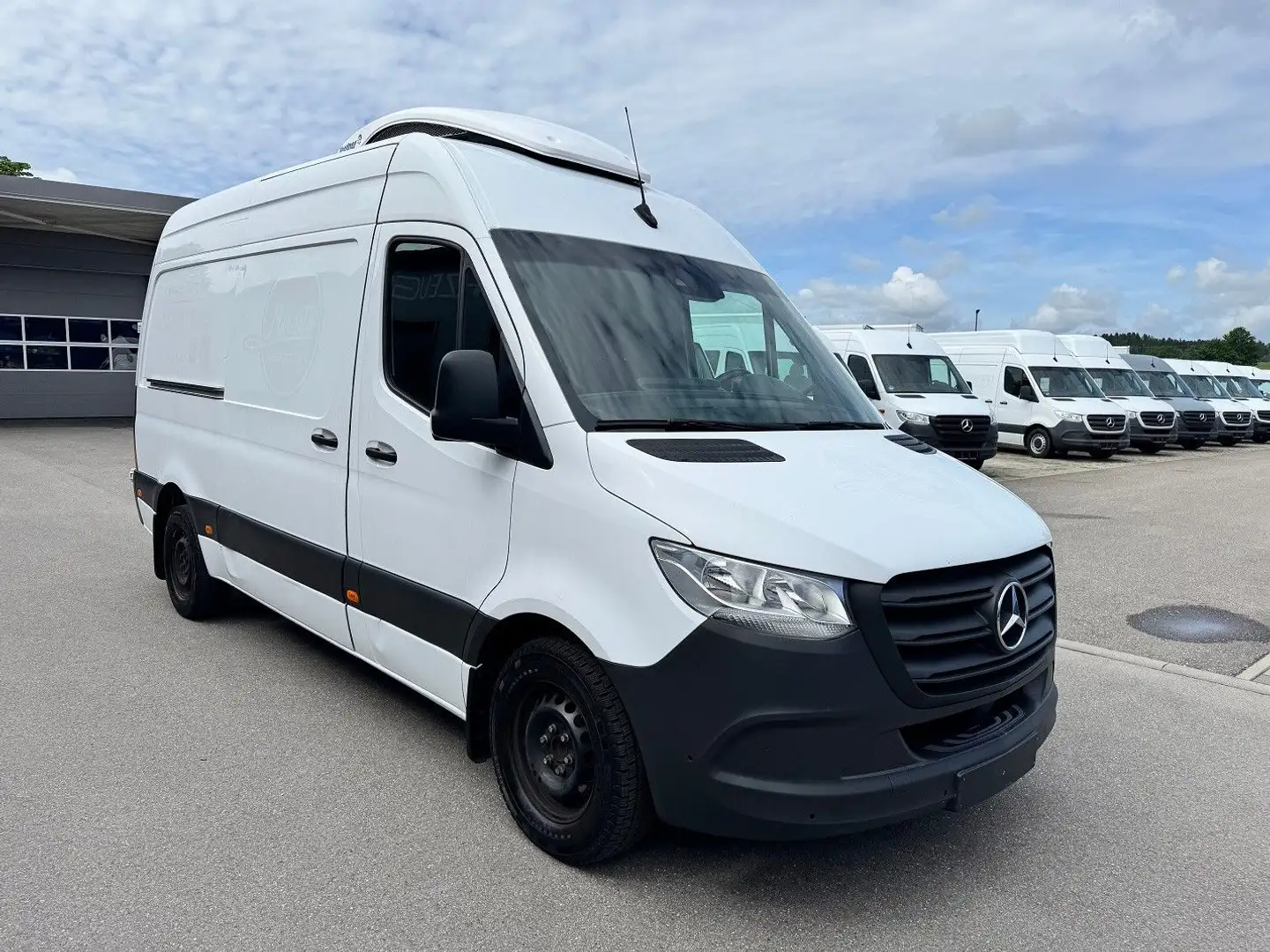 Mercedes-Benz Sprinter 316 CDI Lang Hoch Frischdienst Kerstner Weiß - 2