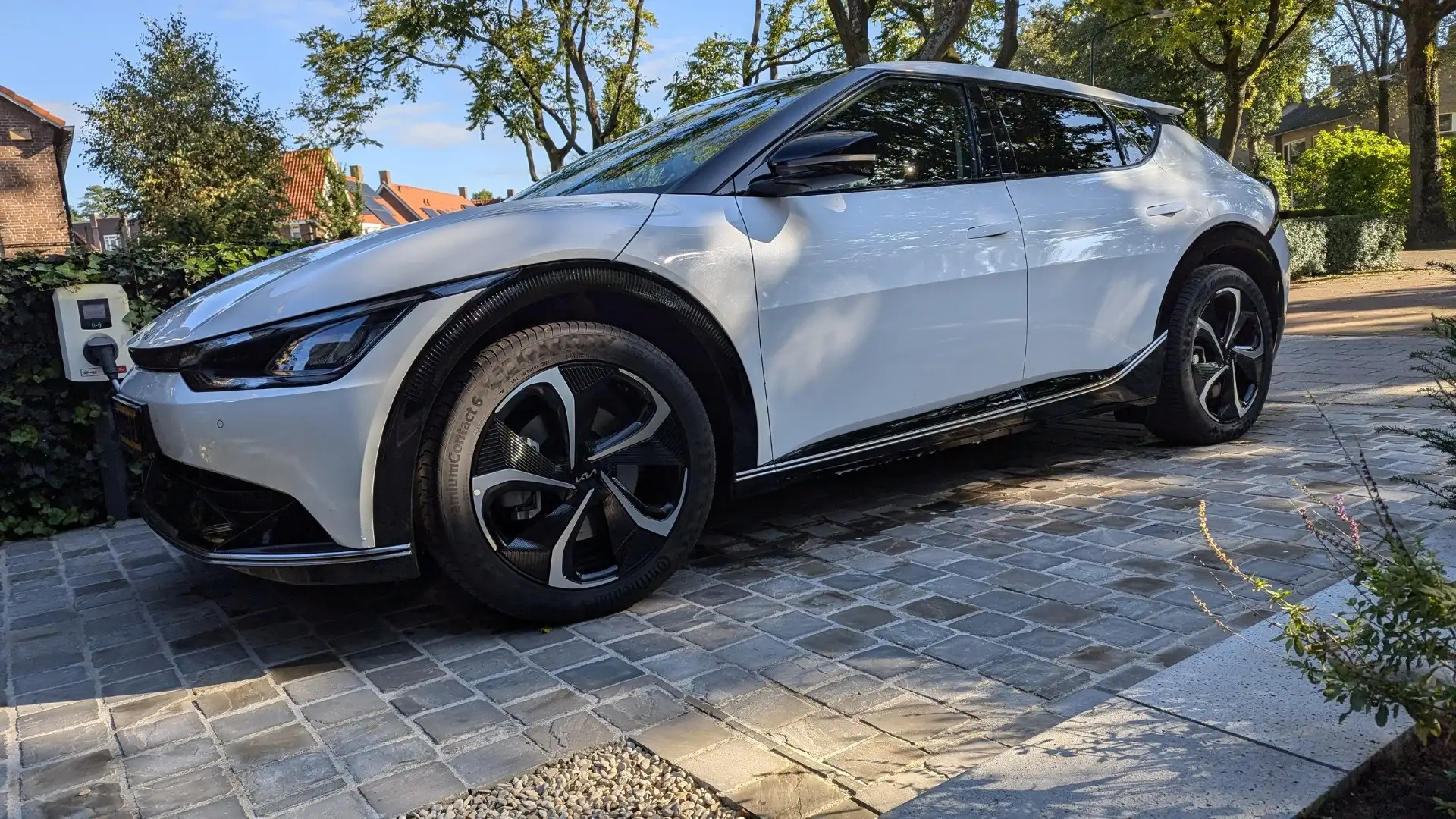 Kia EV6 Plus Advan. 77.4 kWh. Open dak, V2L, Fgarantie Wit - 1