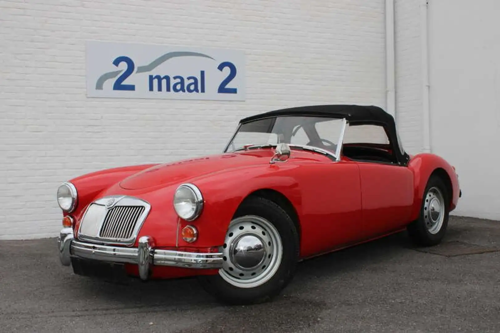 MG MGA 1.6i Cabriolet/Leder Rouge - 1