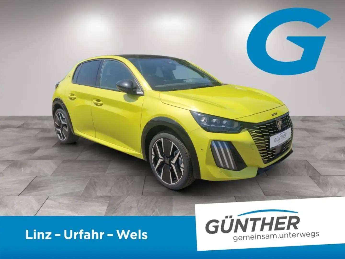 Peugeot 208 GT Hybrid 110 e-DCS6 Gelb - 2