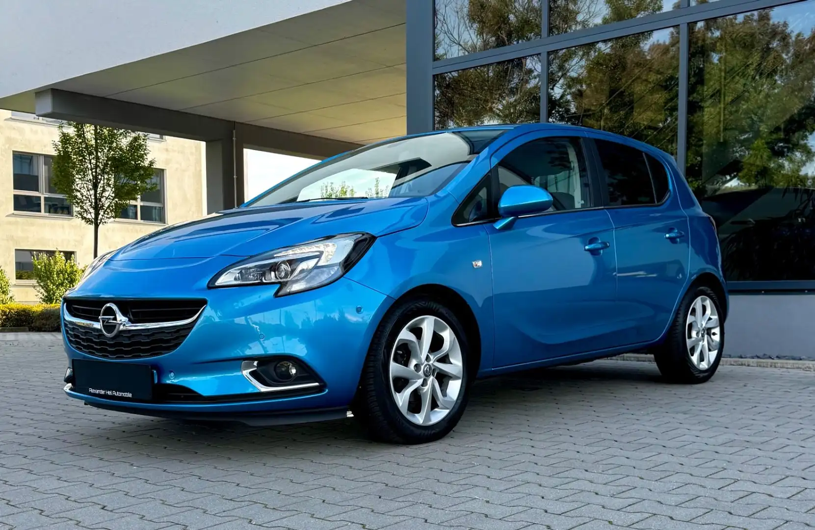 Opel Corsa 1.4 AUTOMAT*WENIG KM*1.HD*APPLE*SHZ*XENON Azul - 1