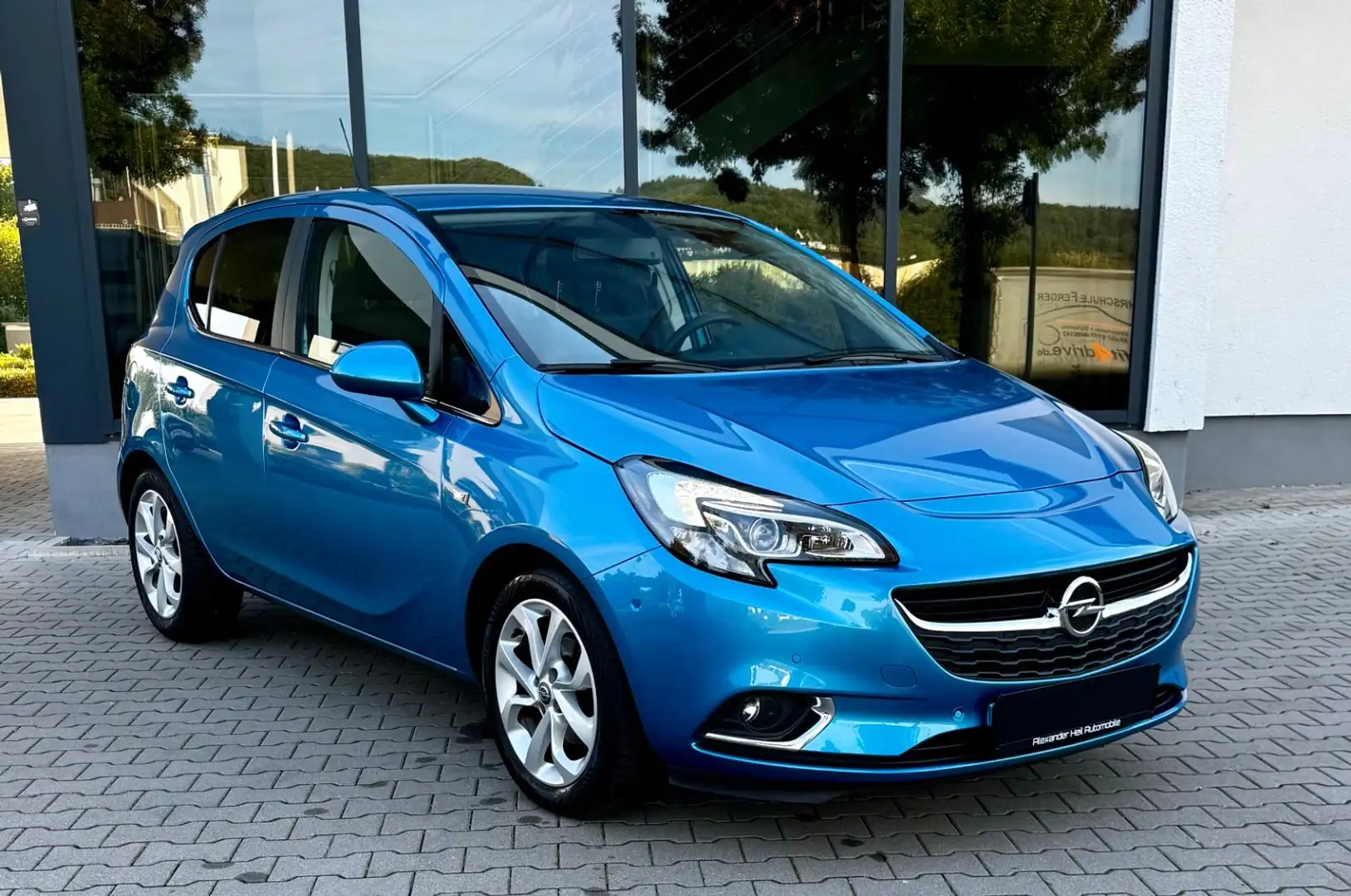 Opel Corsa 1.4 AUTOMAT*WENIG KM*1.HD*APPLE*SHZ*XENON Azul - 2