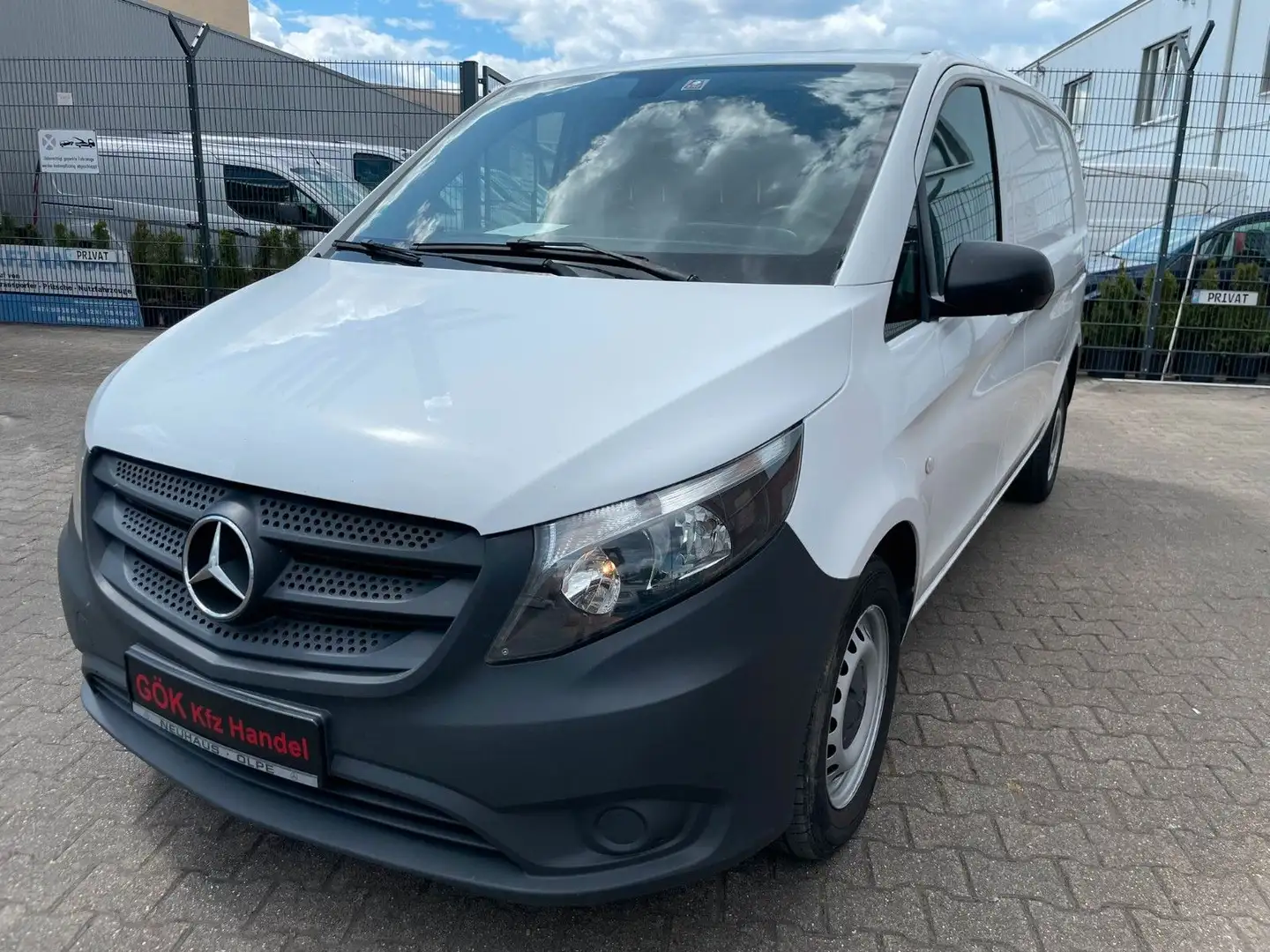 Mercedes-Benz Vito Kasten 116CDI/BT RWD kompakt Klima R Camera Blanc - 1