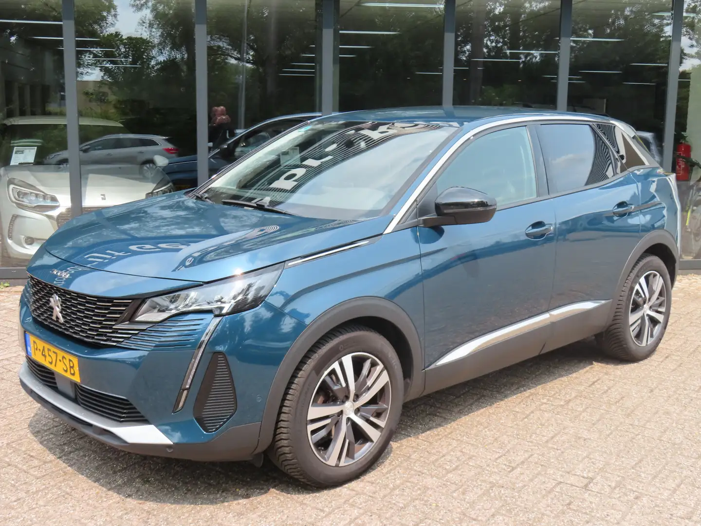 Peugeot 3008 1.2 PureTech Allure Pack*Navi*Camera*EXPORT/EX.BPM Blauw - 2
