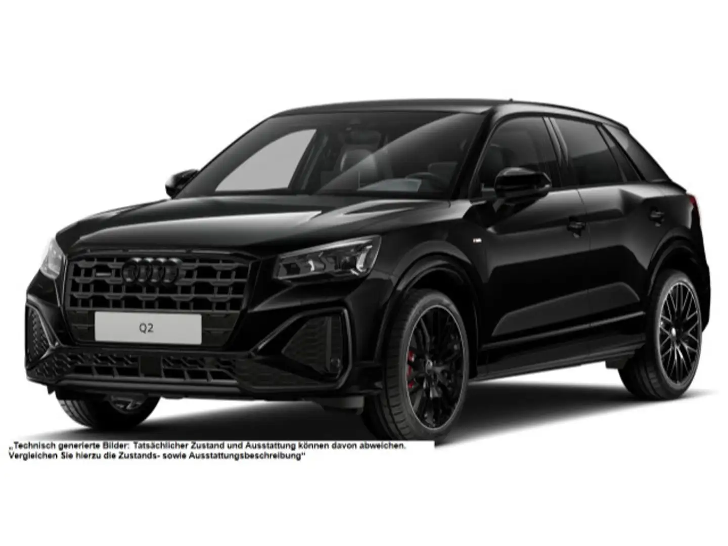 Audi Q2 S line 40 TFSI quattro S tronic Schwarz - 2