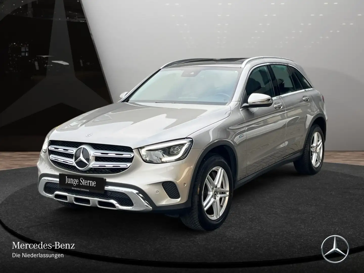 Mercedes-Benz GLC 300 de 4M PANO+MULTIBEAM+KAMERA+SPUR+TOTW+9G Argento - 2