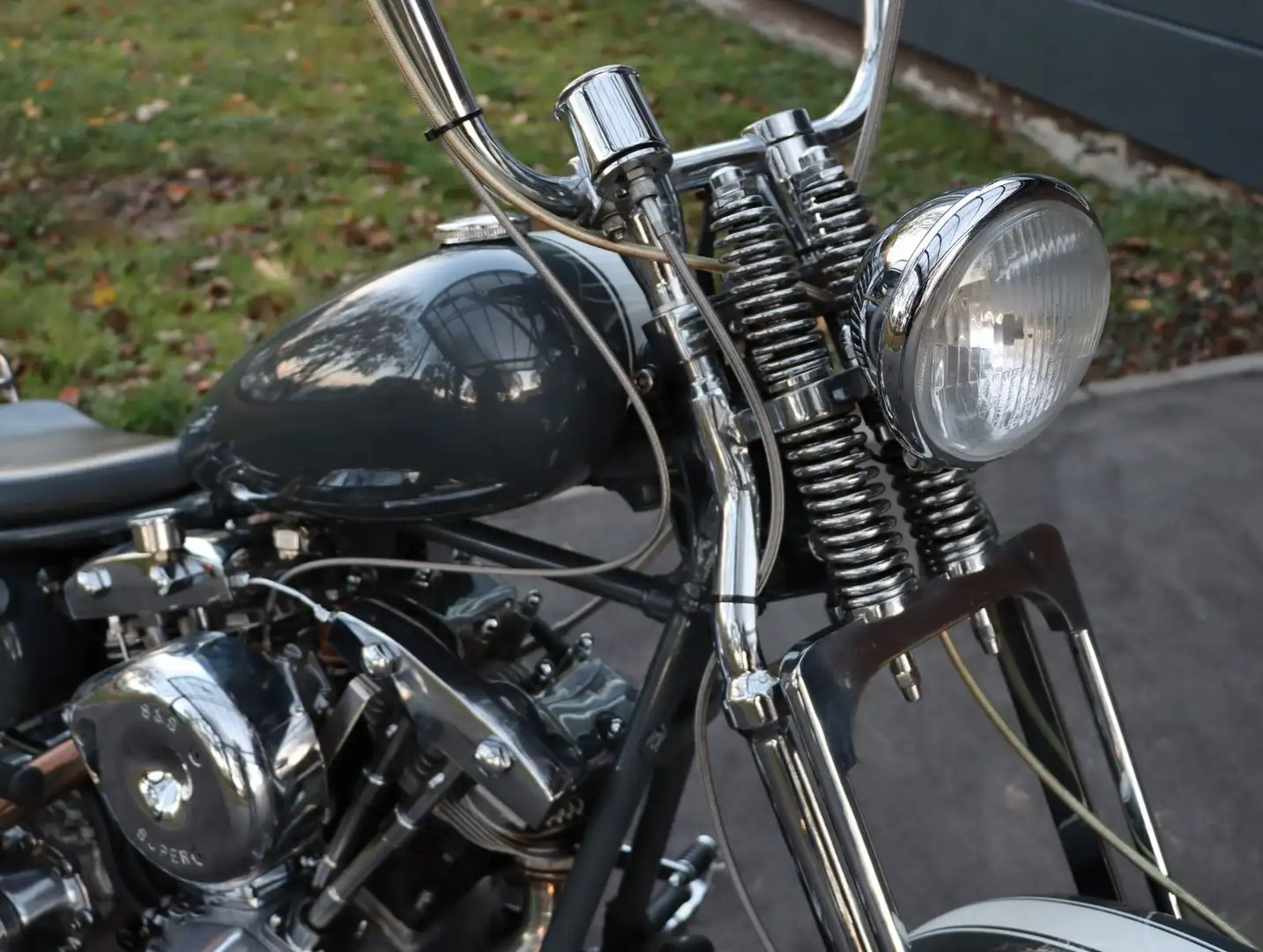 Harley-Davidson Late Shovel FXS Shovelhead 1200| Springergabel| Restauriert Szary - 2