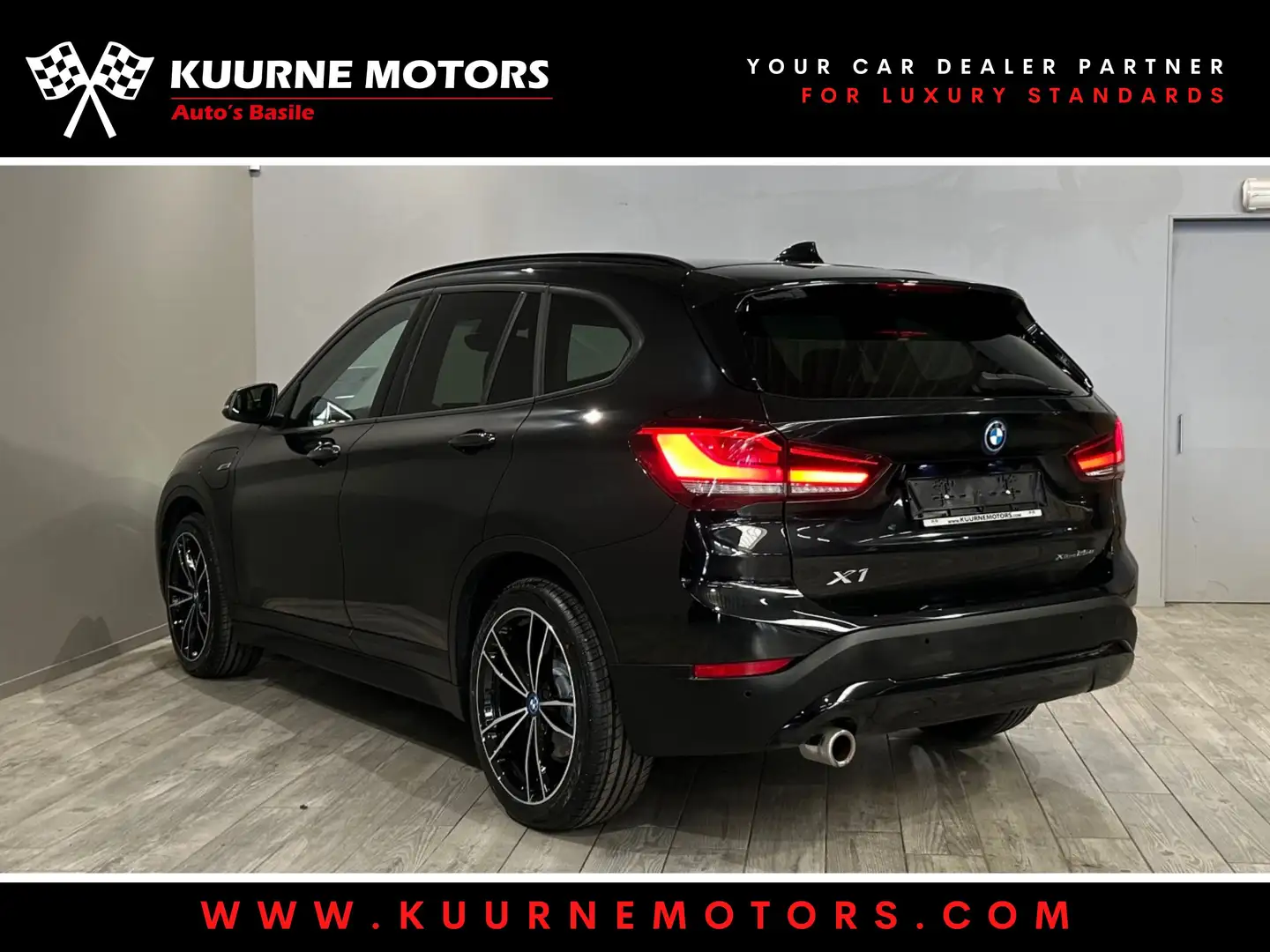 BMW X1 xDrive25e Alu19"/Led/Leder/Gps/Cam *1j garantie* Noir - 2