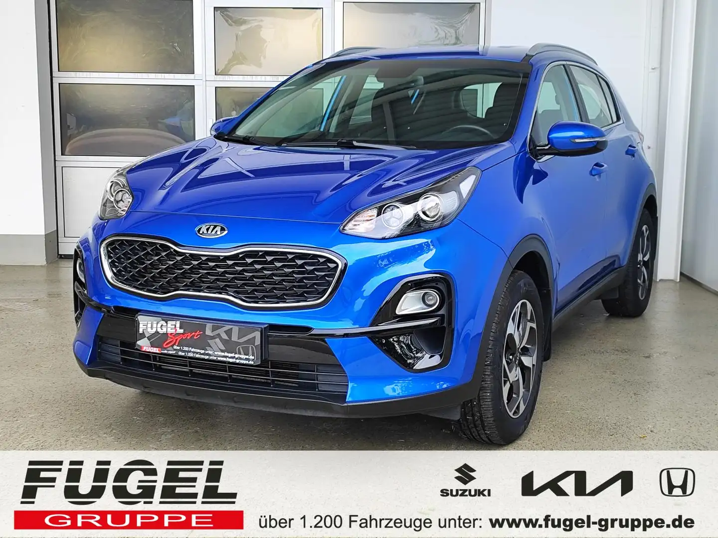 Kia Sportage 1.6 GDI Navi|RFK|4xSHZ Bleu - 1