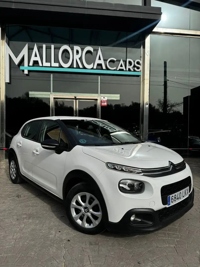 Citroen C3 1.6BlueHDi S&S Business 75 Blanc - 1