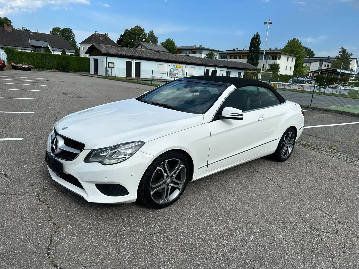 Mercedes-Benz E 220 E 220 BlueTEC Cabrio *Aut.*Navi*Teilleder*PDC*el.Variodach*Sportpaket*Absolut ROSTFREI* Weiß - 2