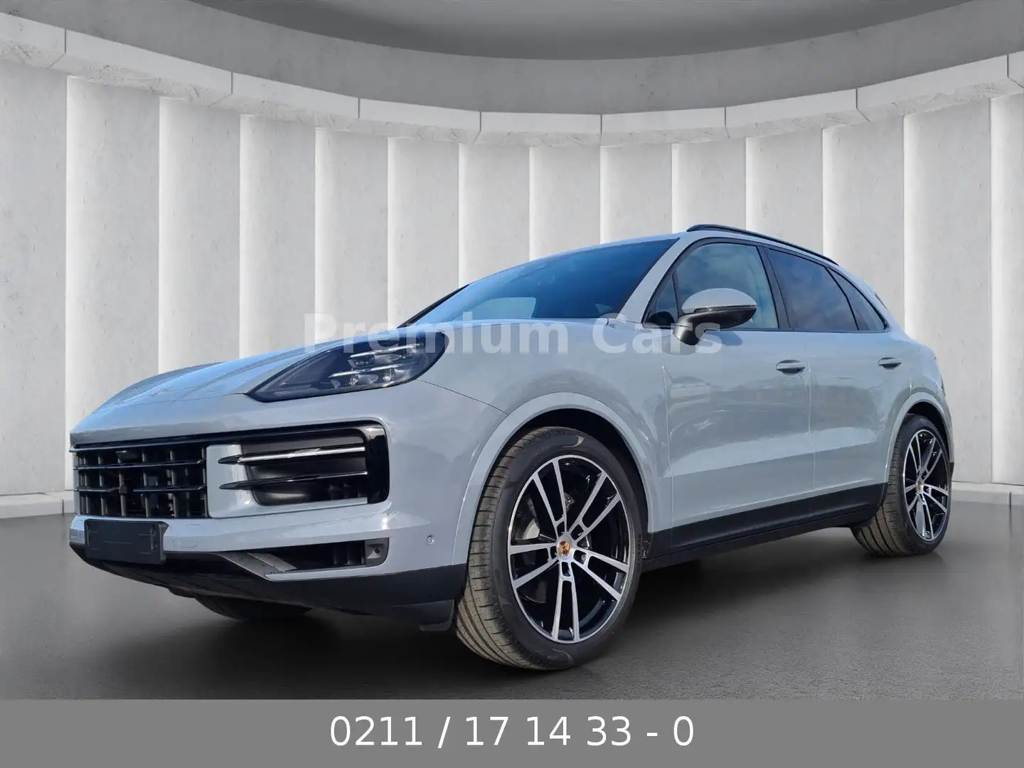 Porsche Cayenne / Beifahrerdisplay /Head Up /4-Zonen/-9% Grau - 1