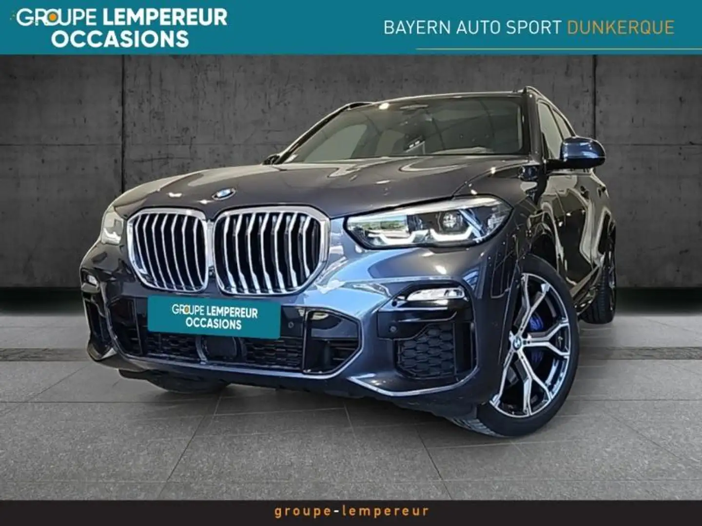 BMW X5 xDrive30d 265ch M Sport Gris - 1