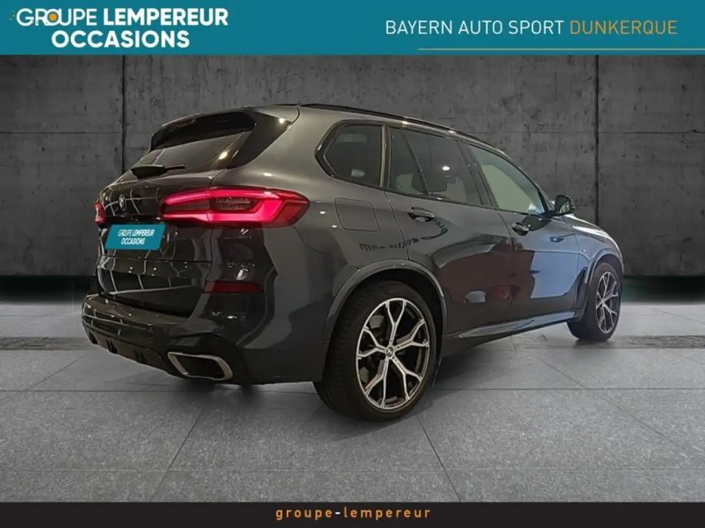 BMW X5 xDrive30d 265ch M Sport Gris - 2