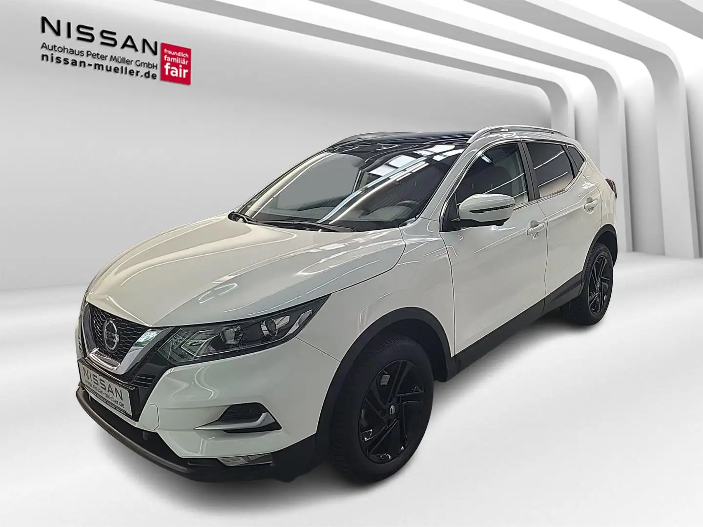 Nissan Qashqai 1.3 DIG-T 140 PS 6MT 4x2 N-Connecta Design Winterp Blanc - 1