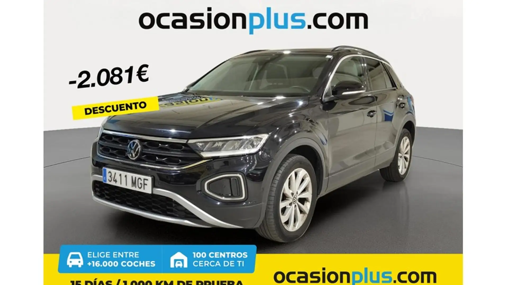 Volkswagen T-Roc 1.5 TSI Life 110KW Noir - 1