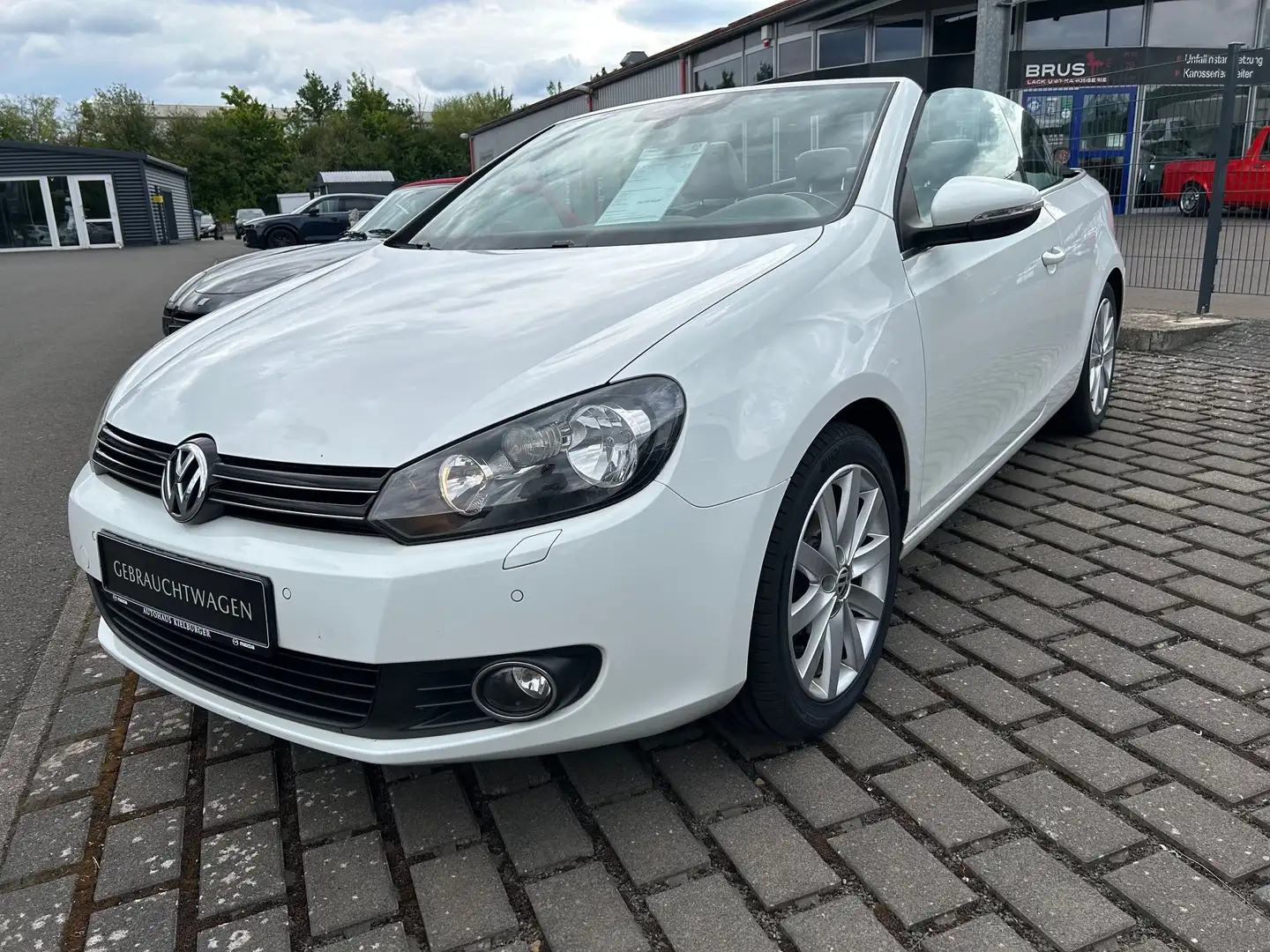 Volkswagen Golf Cabriolet Basis BMT Blanc - 2
