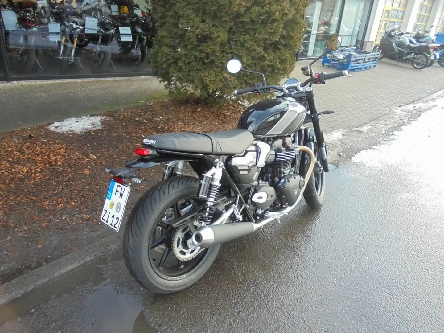 Triumph Speed Twin 900 Negro - 2