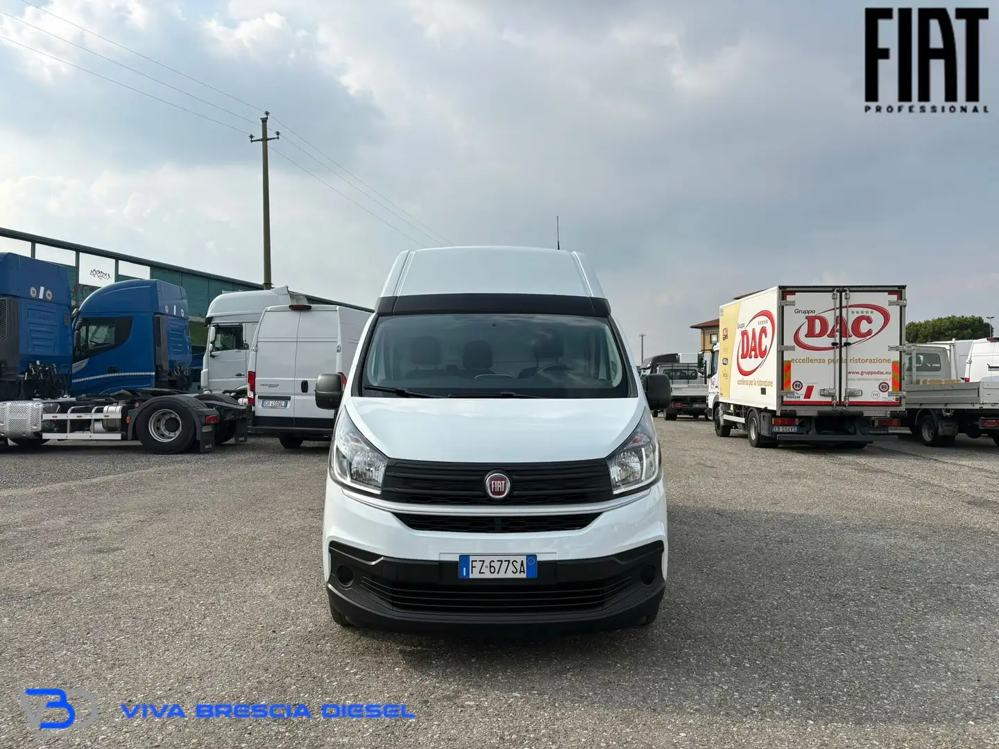 Fiat Talento Furgone Lh2 Weiß - 2