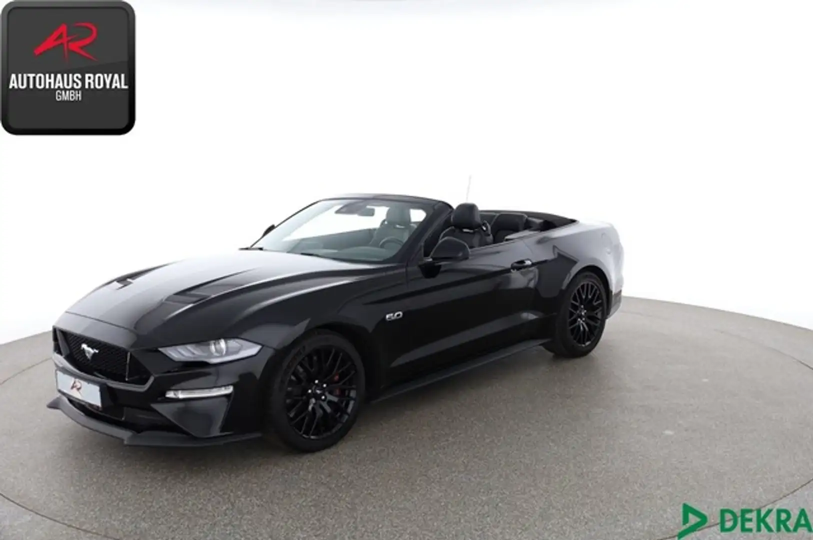 Ford Mustang CONVERTIBLE 5.0 Ti-VCT GT V8 SITZKLIMA Czarny - 1