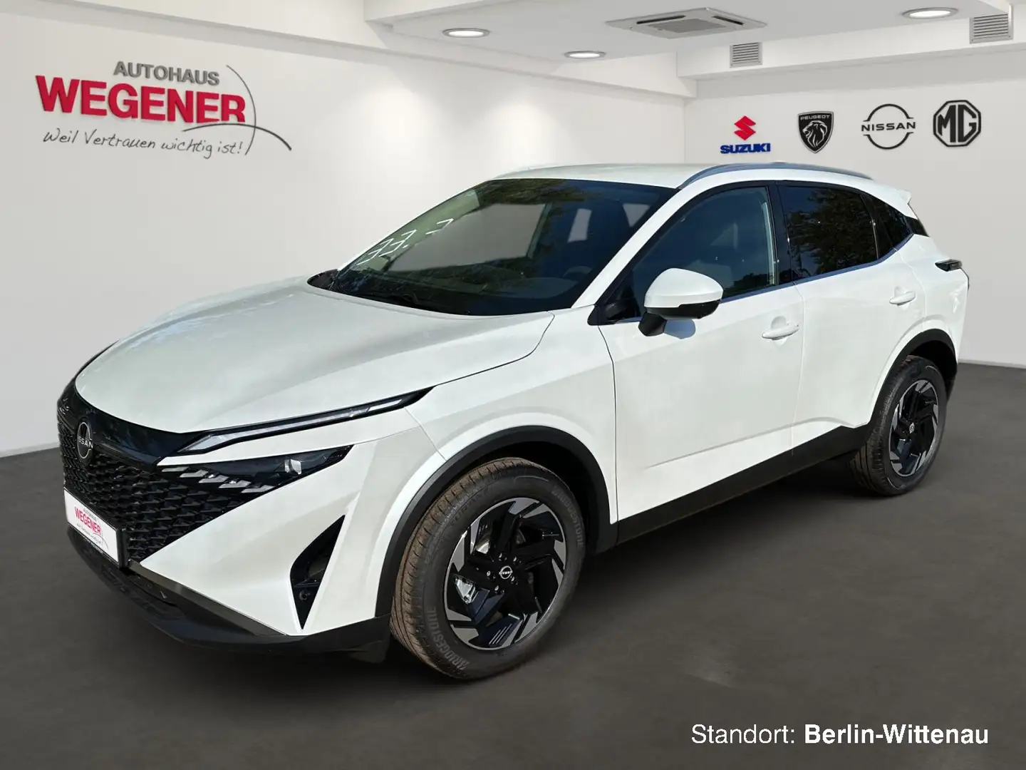 Nissan Qashqai QASHQAI N-CONNECTA MHEV 6MT Winter Komfort AFA Blanc - 1