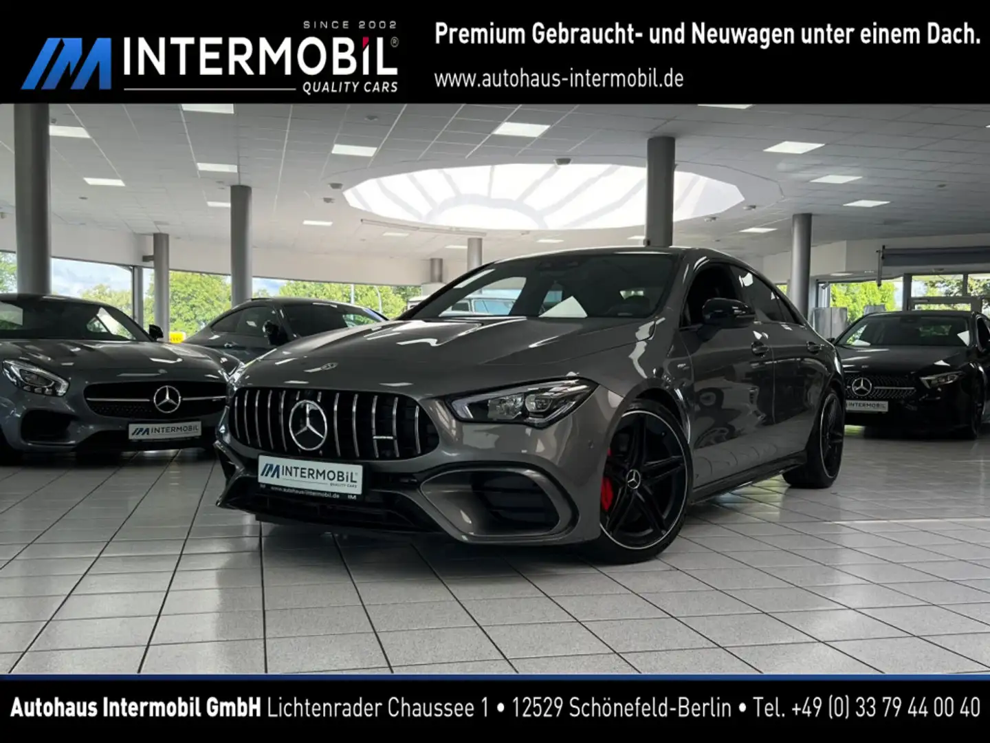 Mercedes-Benz CLA 45 AMG S *DRIVERS PACK*DISTR*NIGHT*TOTW*MBUX Grijs - 1