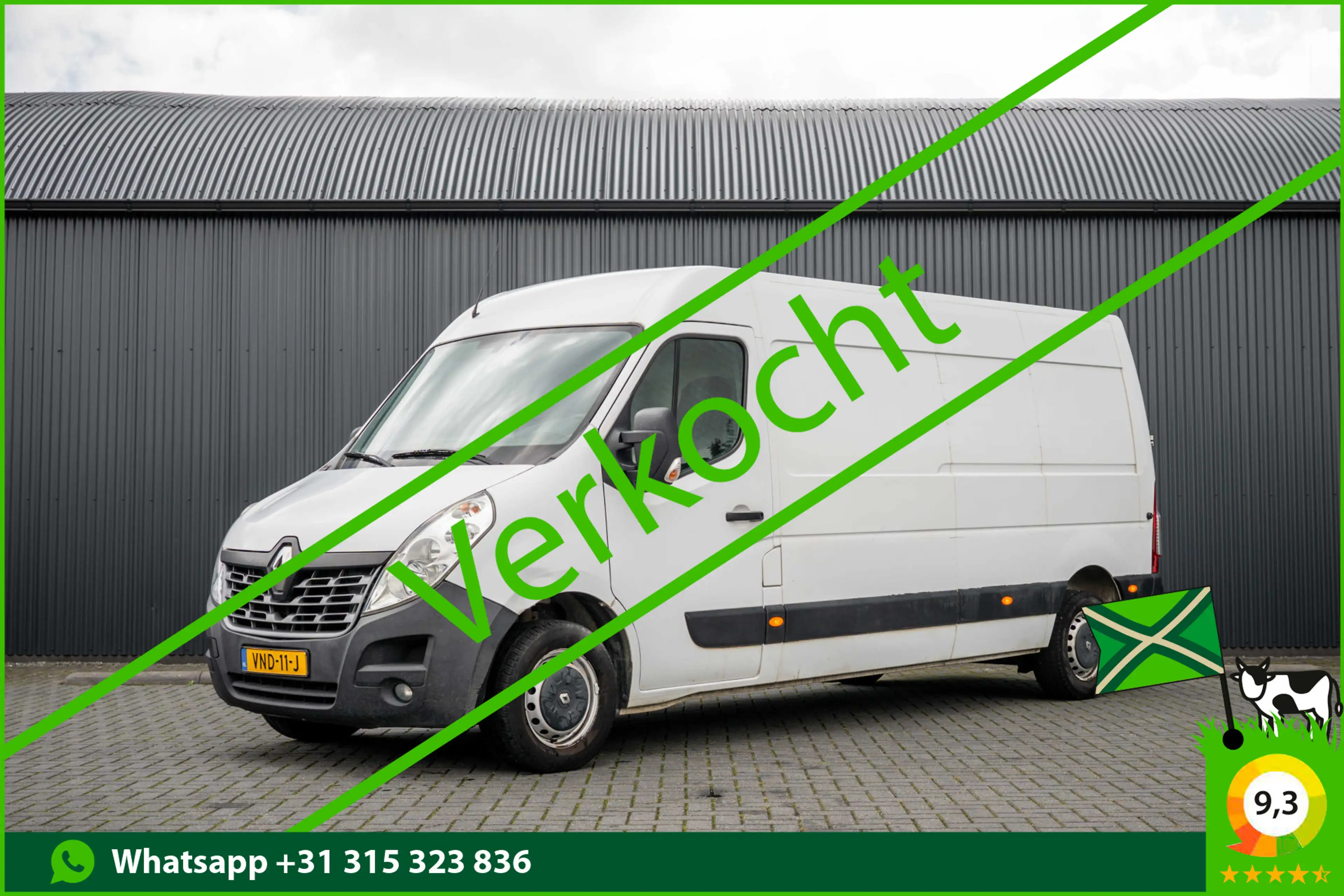 Renault Master 2.3 dCi 130 PK | L3H2 | 3-Zits | Camera | Cruise |
