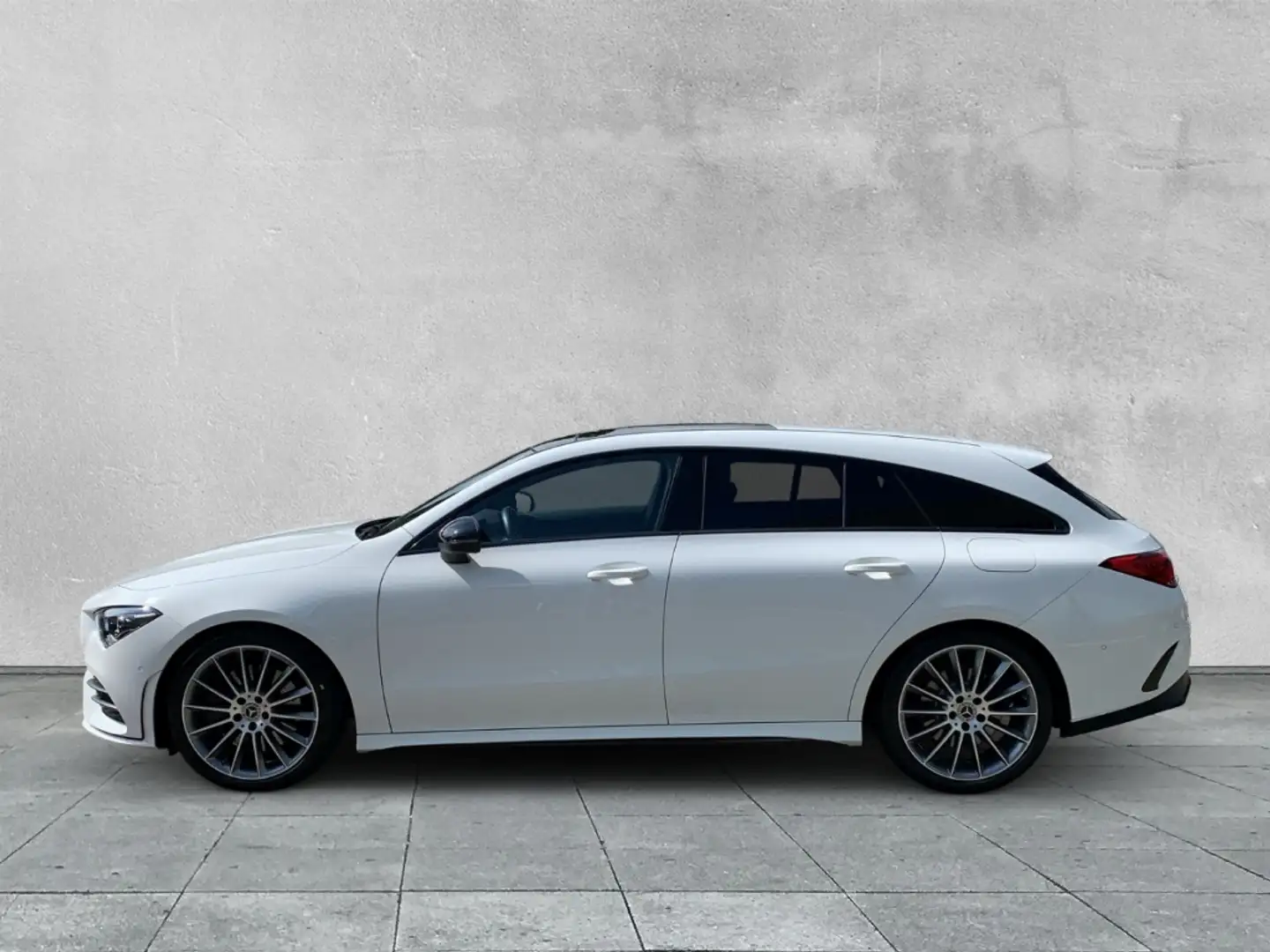 Mercedes-Benz CLA 250 4Matic AMG Line PANO+AHK Weiß - 2