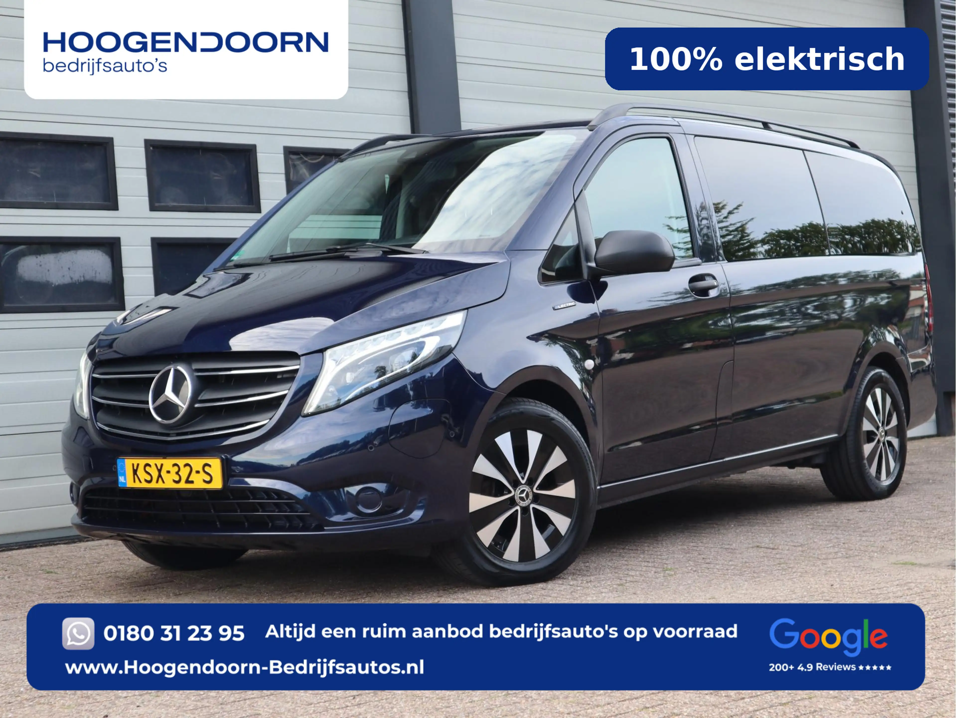 Mercedes-Benz Vito eVito Tourer 90 kWh Pro - 8 Persoons Kombi - incl.