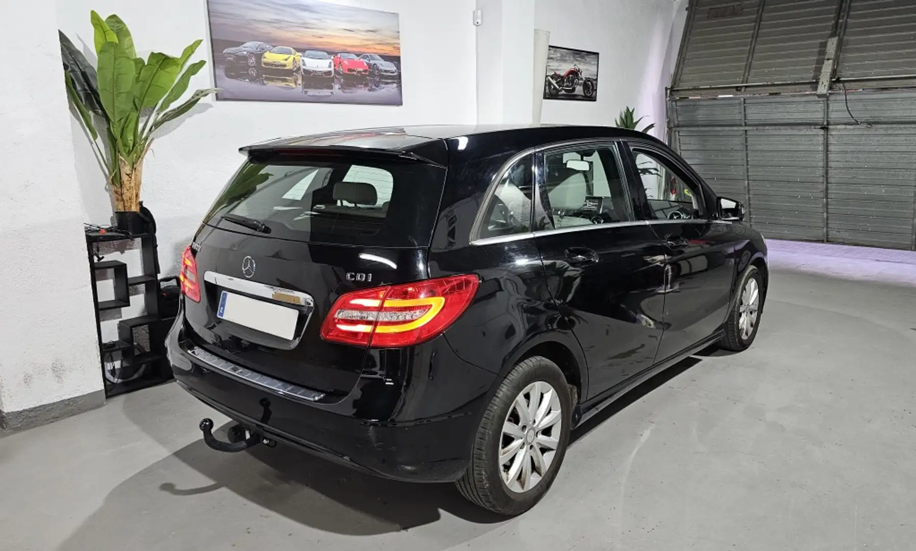 Mercedes-Benz B 180 180CDI BE Sport 7G-DCT Negro - 2