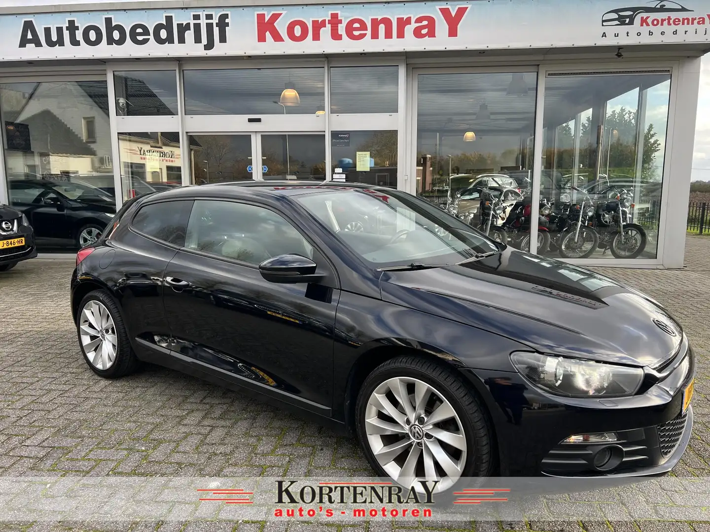 Volkswagen Scirocco 2.0 TSI Highline Plus 250PK,Nw Apk, Navi,Airco, Cr Black - 1