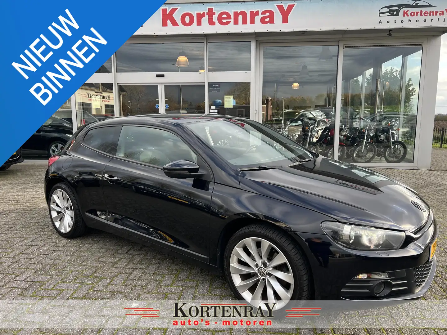 Volkswagen Scirocco 2.0 TSI Highline Plus 250PK,Nw Apk, Navi,Airco, Cr Noir - 1