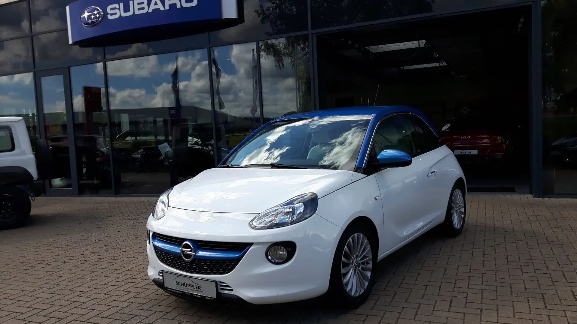 Opel Adam 1,0 Unlimited ecoFlex Weiß - 1