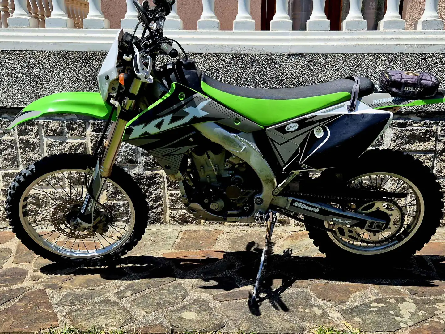 Kawasaki KLX 450 R enduro matriculada Verde - 1